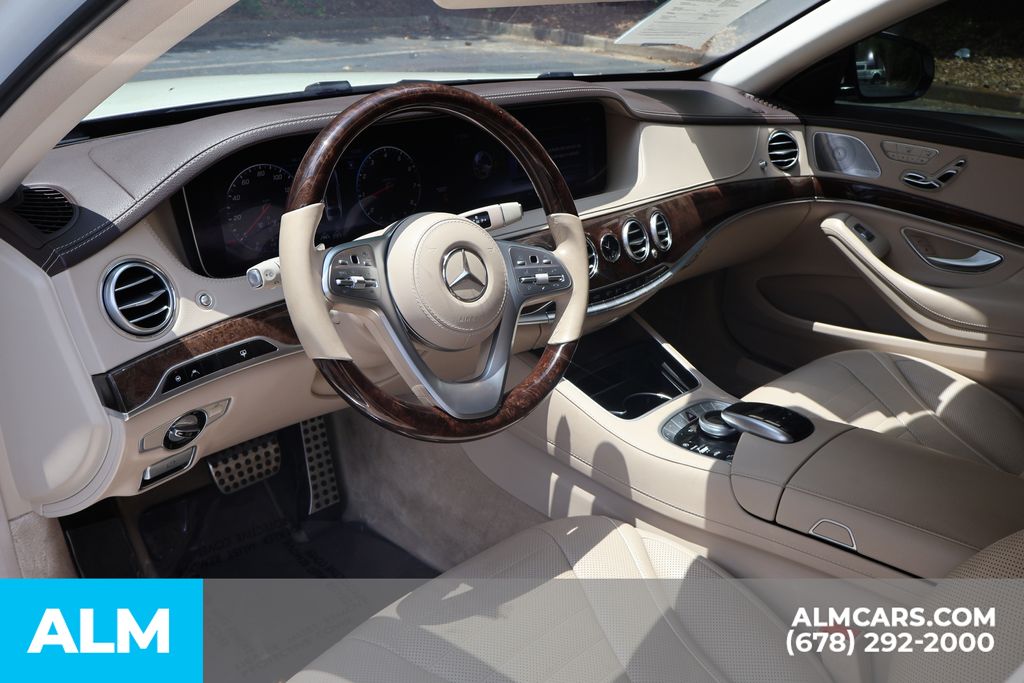 Used 2020 White Mercedes-Benz S 560 image 10