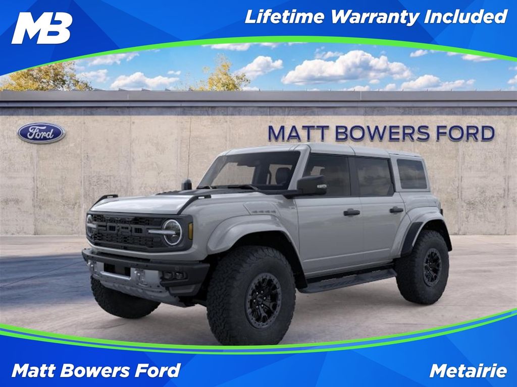 Avalanche Gray 2026 Ford Bronco Raptor SUV / Crossover Four-Wheel Drive Automatic