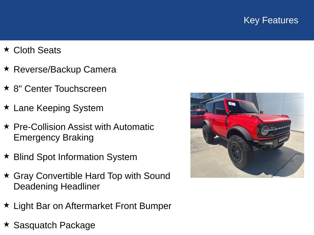 2023 Ford Bronco Wildtrak
