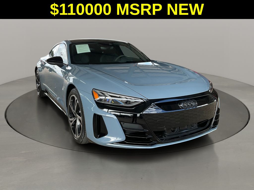 Kemora Gray Metallic 2022 Audi e-tron GT Sedan All-Wheel Drive 1-Speed Automatic