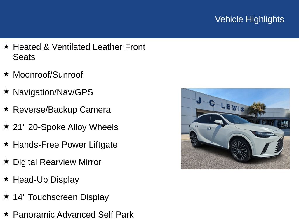 2024 Lexus RX 350 Premium Plus