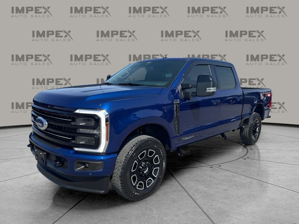Argon Blue Metallic 2026 Ford F-250 Super Duty Pickup Truck Four-Wheel Drive Automatic