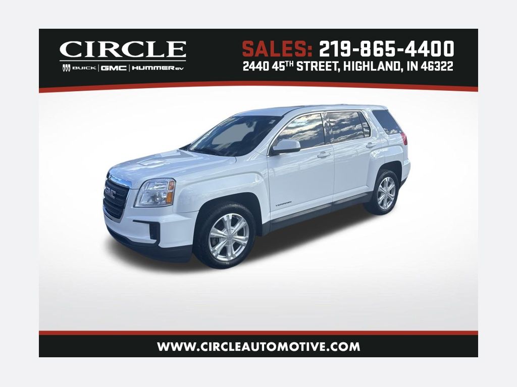 Summit White 2017 GMC Terrain SLE1 AWD SUV / Crossover All-Wheel Drive 6-Speed Automatic
