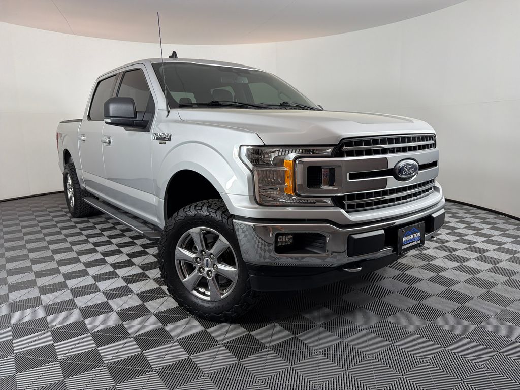Ingot Silver Metallic 2019 Ford F-150 Pickup Truck Four-Wheel Drive Automatic