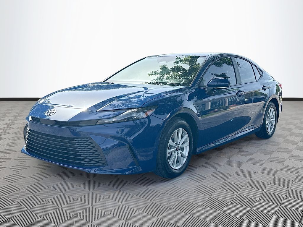 Used 2026 Blue Toyota LE image 3