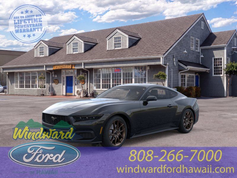 Shadow Black 2026 Ford Mustang Coupe Rear-Wheel Drive Automatic