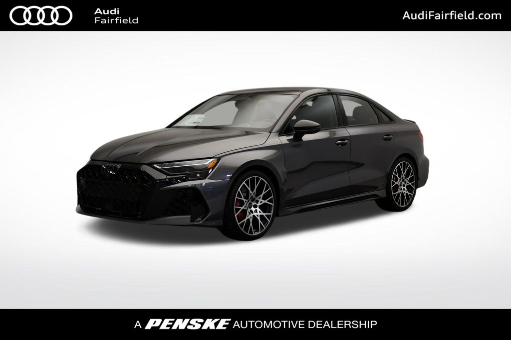 Daytona Gray Pearl Effect 2026 Audi RS 3 2.5T quattro Sedan All-Wheel Drive 7-Speed Automatic