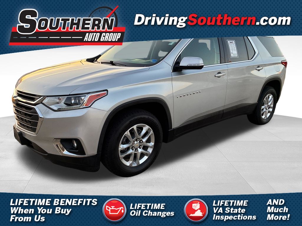 Silver Ice Metallic 2020 Chevrolet Traverse SUV / Crossover Front-Wheel Drive 9-Speed Automatic