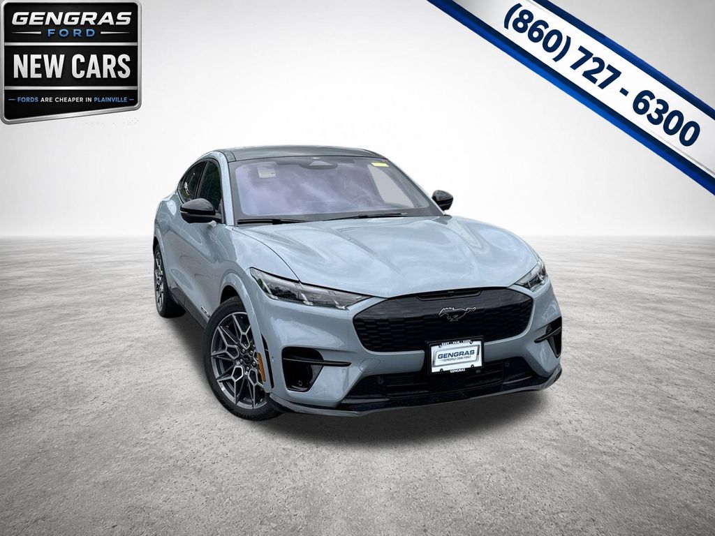 Gray Metallic 2024 Ford Mustang Mach-E SUV / Crossover All-Wheel Drive Automatic