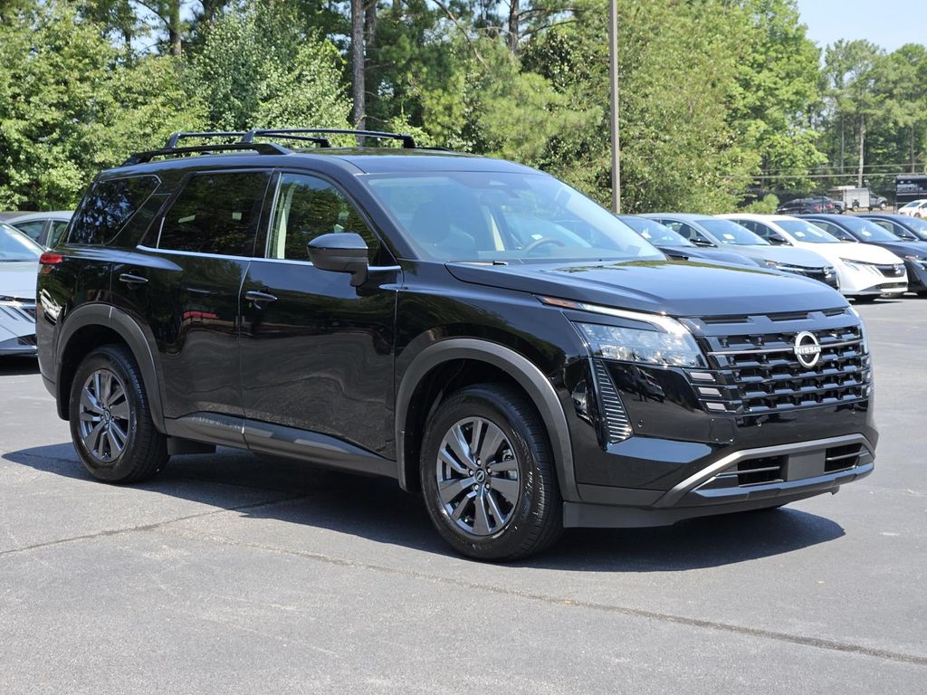 Super Black 2026 Nissan Pathfinder SUV / Crossover Front-Wheel Drive 9-Speed Automatic