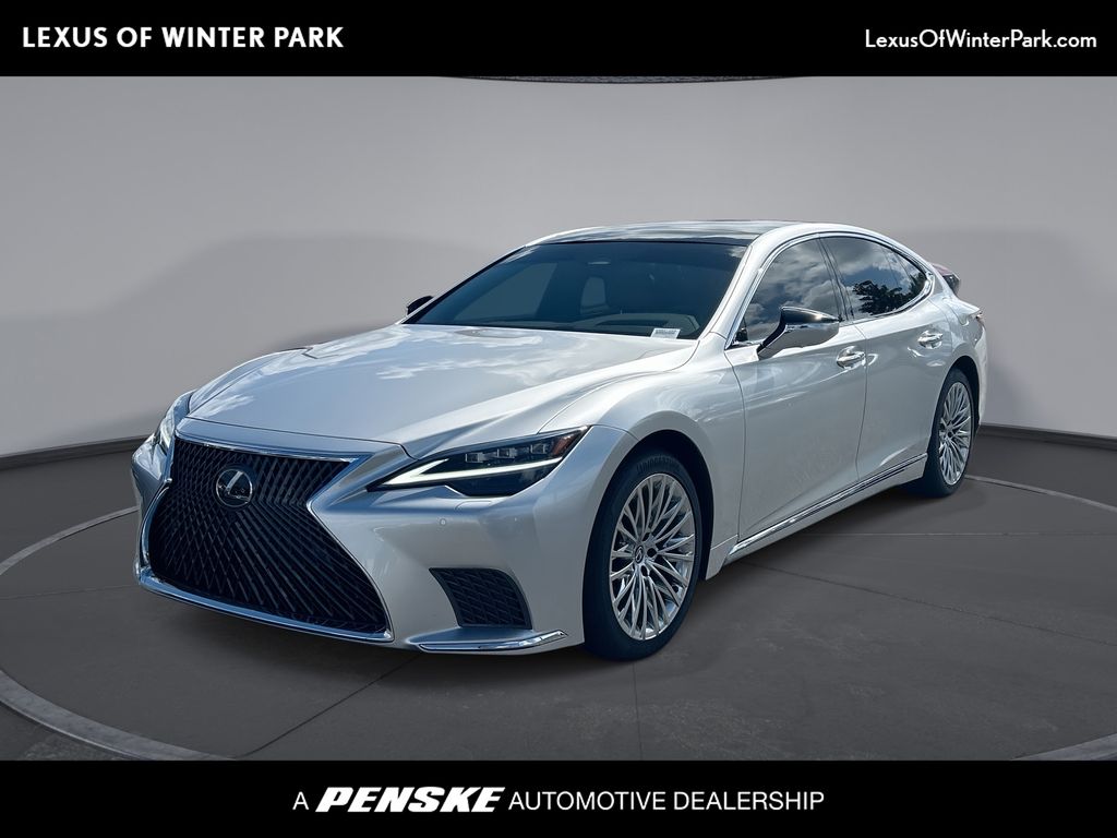 Silver Illusion 2025 Lexus LS Sedan Rear-Wheel Drive Automatic