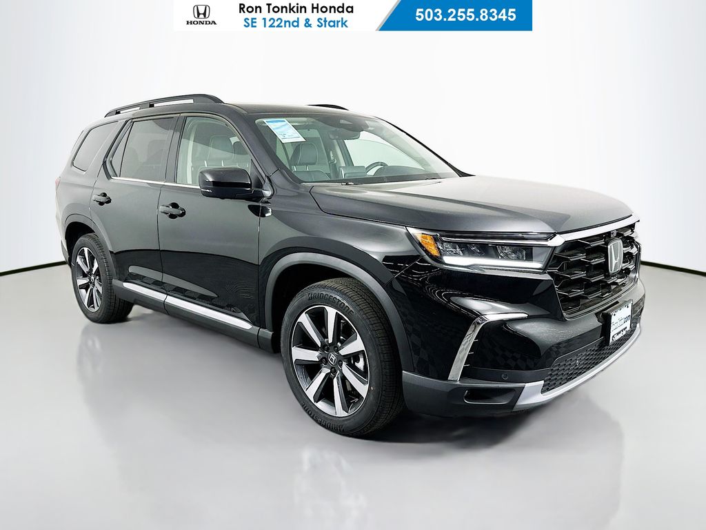 Black 2025 Honda Pilot Elite AWD SUV / Crossover All-Wheel Drive Automatic