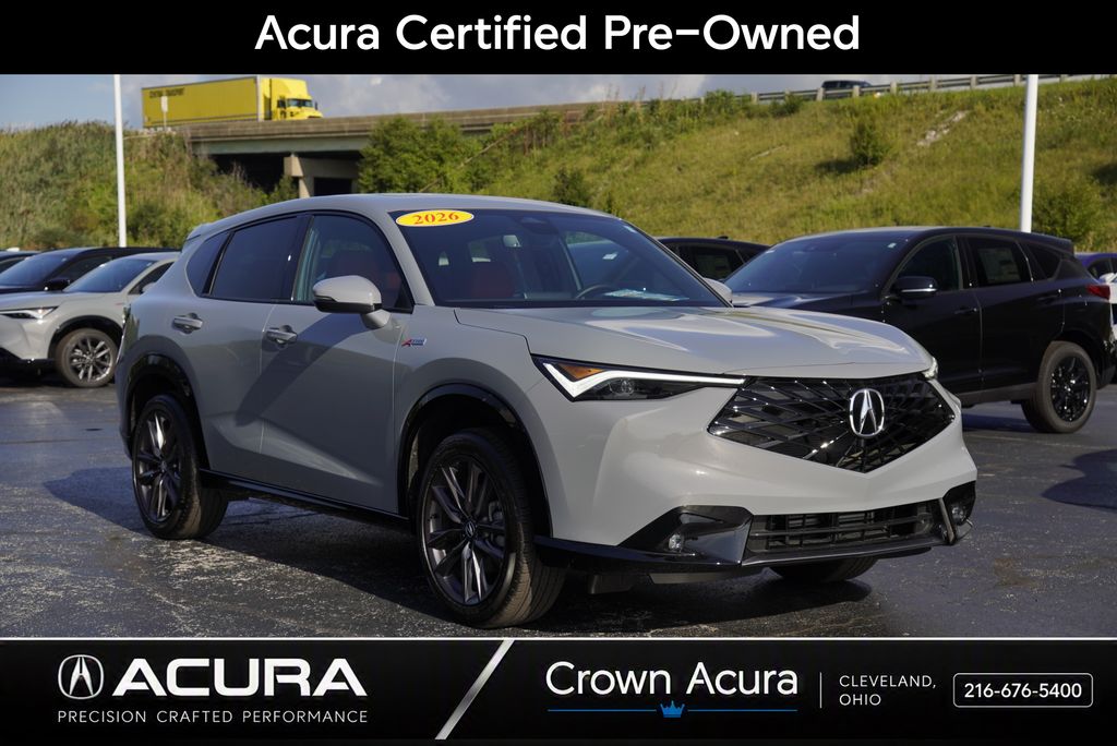 Urban Gray Pearl 2026 Acura ADX SUV / Crossover All-Wheel Drive Continuously Variable Transmission