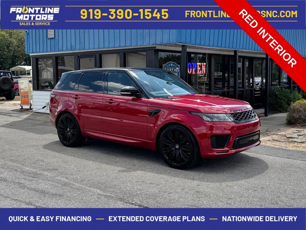 Firenze Red Metallic 2019 Land Rover Range Rover Sport SUV / Crossover All-Wheel Drive 8-Speed Automatic