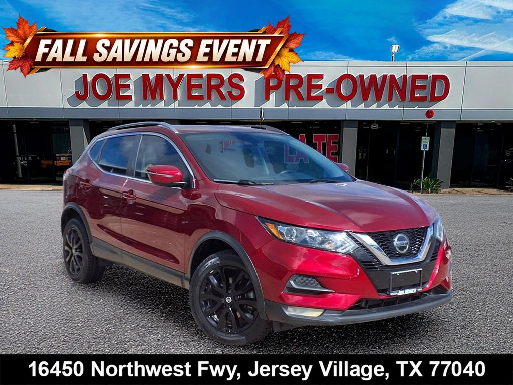 2022 Nissan Rogue Sport SV Red at Classic Elite Chevrolet Sugar Land