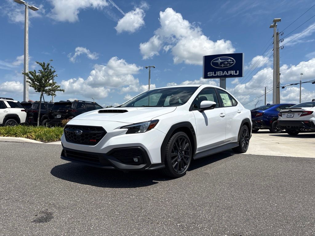 White 2026 Subaru WRX Premium AWD Sedan All-Wheel Drive 6-Speed Manual