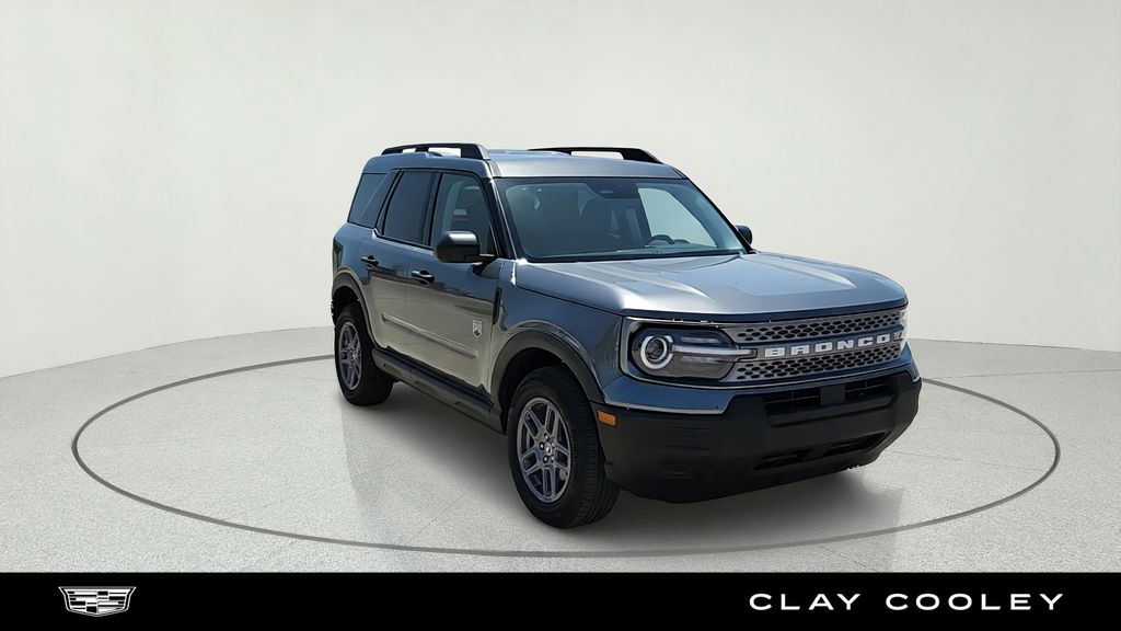 Gray Metallic 2025 Ford Bronco Sport SUV / Crossover All-Wheel Drive 8-Speed Automatic