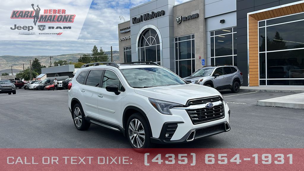 Crystal White Pearl 2025 Subaru Ascent SUV / Crossover All-Wheel Drive Continuously Variable Transmission