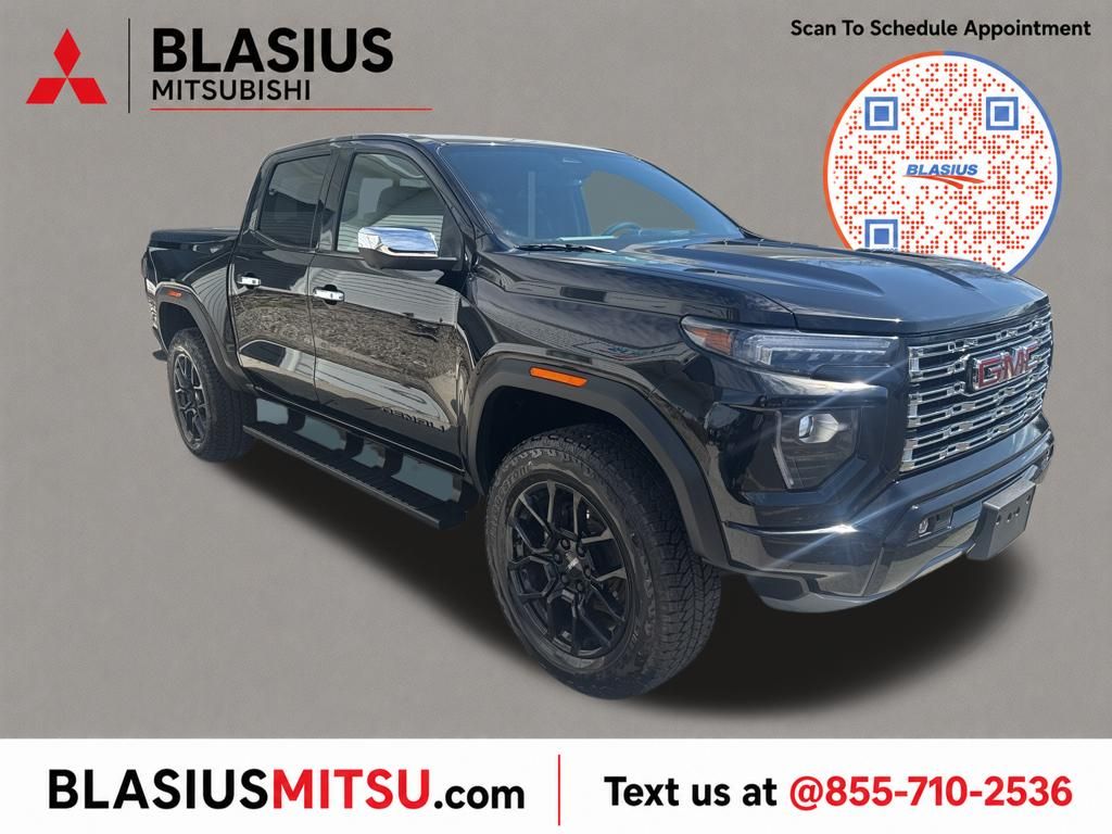Onyx Black 2024 GMC Canyon Pickup Truck Four-Wheel Drive 8-Speed Automatic