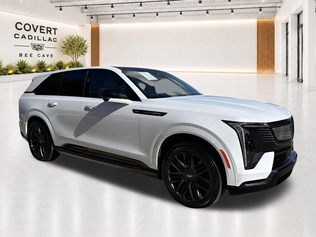 Vibrant White 2026 Cadillac Escalade IQ SUV / Crossover All-Wheel Drive 1-Speed Automatic