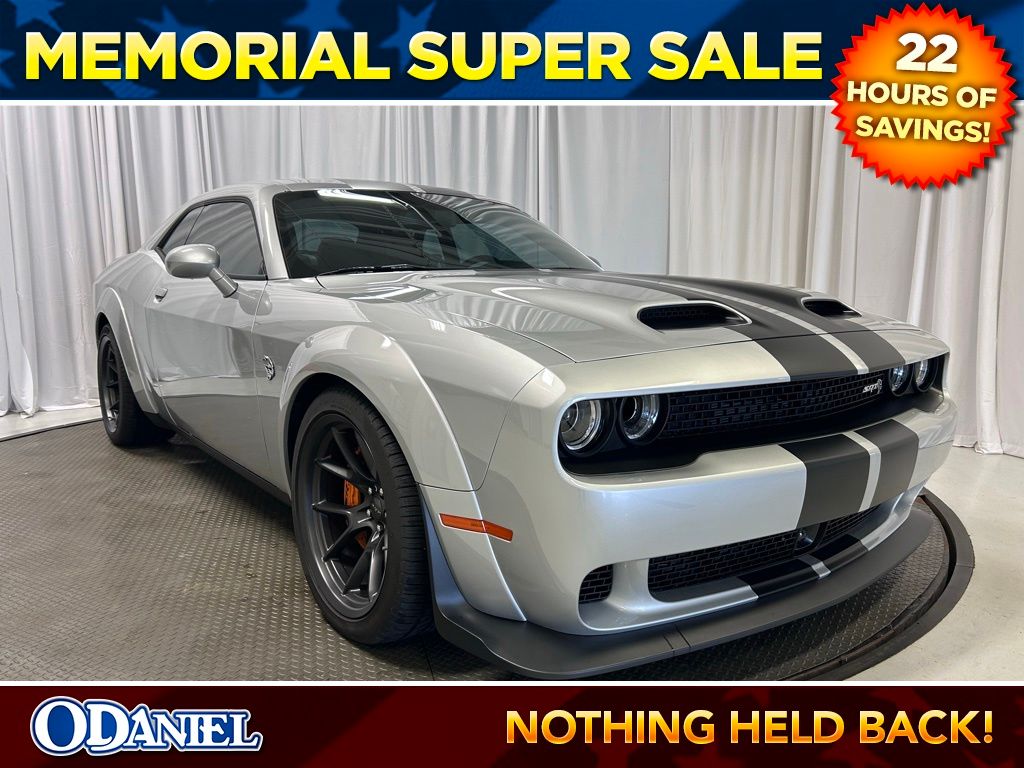 Triple Nickel Clearcoat 2023 Dodge Challenger SRT Hellcat Widebody Jailbreak RWD Coupe Rear-Wheel Drive 8-Speed Automatic