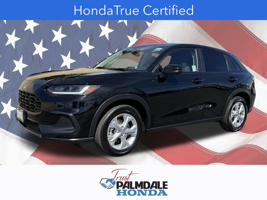 Crystal Black Pearl 2025 Honda HR-V LX FWD SUV / Crossover Front-Wheel Drive Continuously Variable Transmission