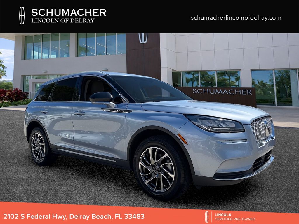 Blue Metallic 2022 Lincoln Corsair SUV / Crossover Front-Wheel Drive 8-Speed Automatic