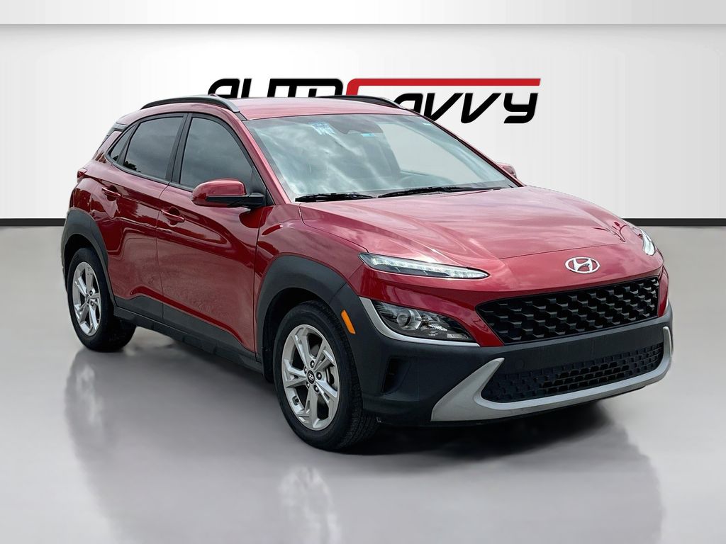 2023 Hyundai Kona SEL Red at Bravo Nissan