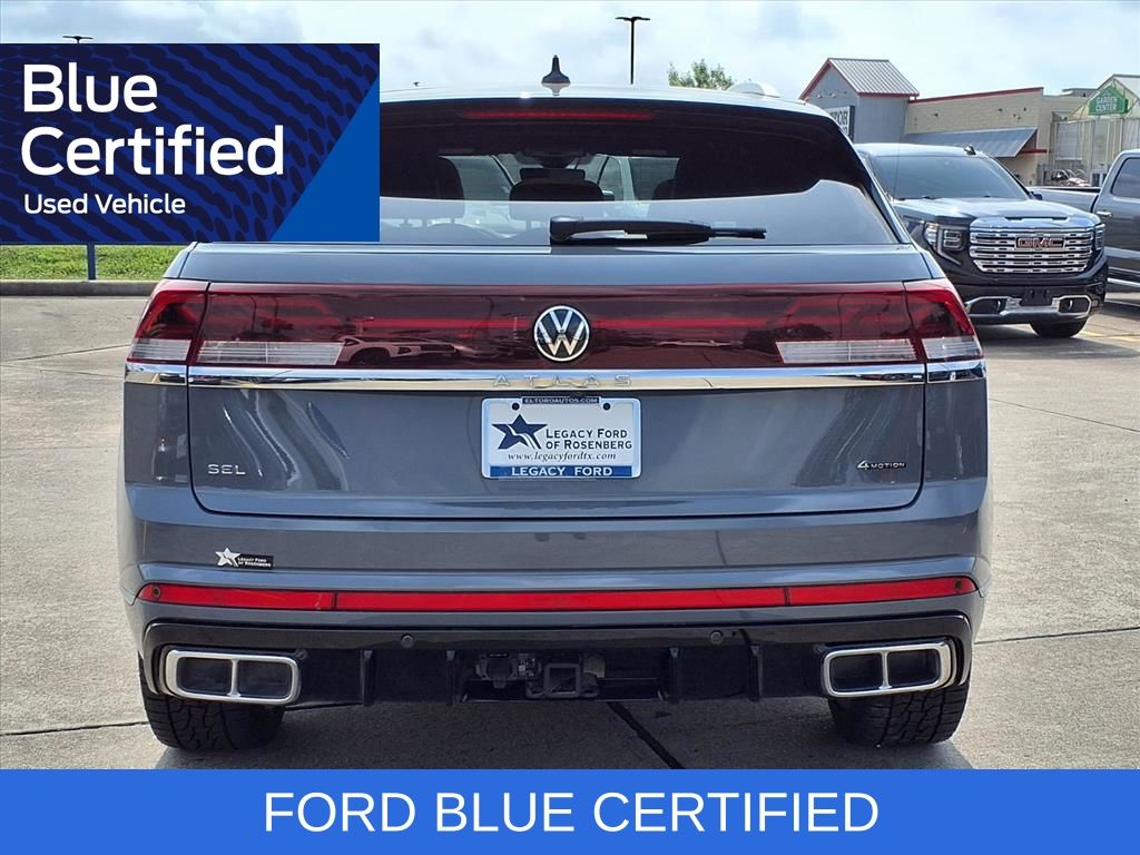 2024 Volkswagen Atlas Cross Sport 2.0T SEL Premium R-Line Gray at DeMontrond Auto Country