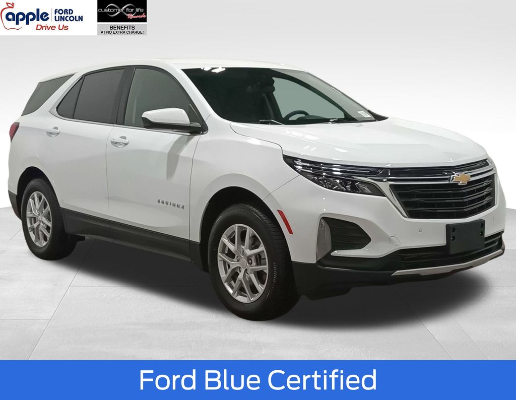 Summit White 2024 Chevrolet Equinox SUV / Crossover Four-Wheel Drive 6-Speed Automatic Overdrive