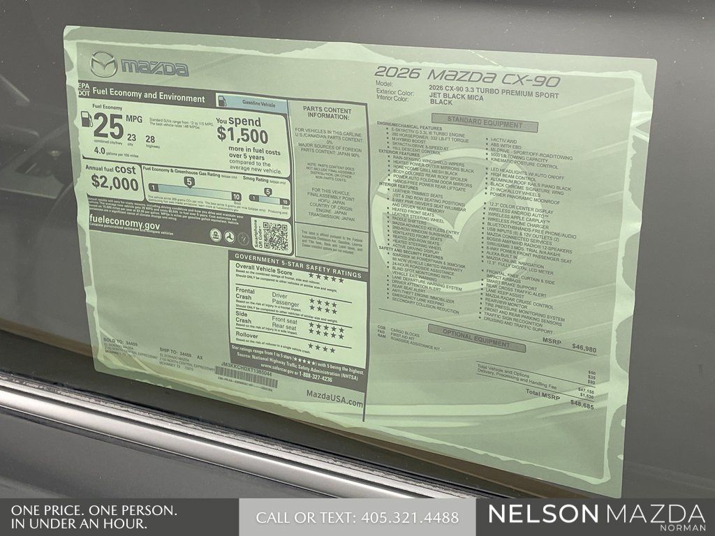 New 2026 Black Mazda 3.3 Turbo Premium image 17