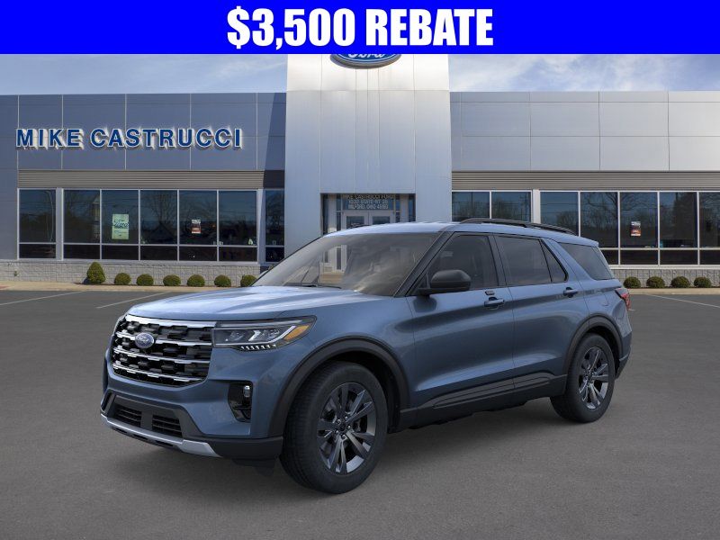 Vapor Blue Metallic 2026 Ford Explorer Active AWD SUV / Crossover All-Wheel Drive Automatic