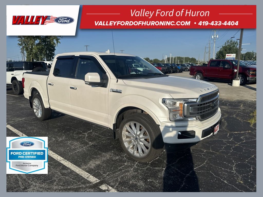 Oxford White 2019 Ford F-150 Pickup Truck Four-Wheel Drive Automatic