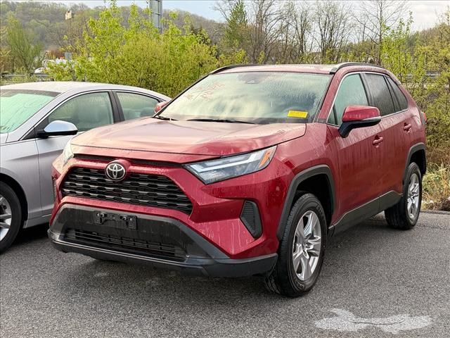 Red (Ruby Flare Pearl) 2024 Toyota RAV4 XLE AWD SUV / Crossover All-Wheel Drive 8-Speed Automatic