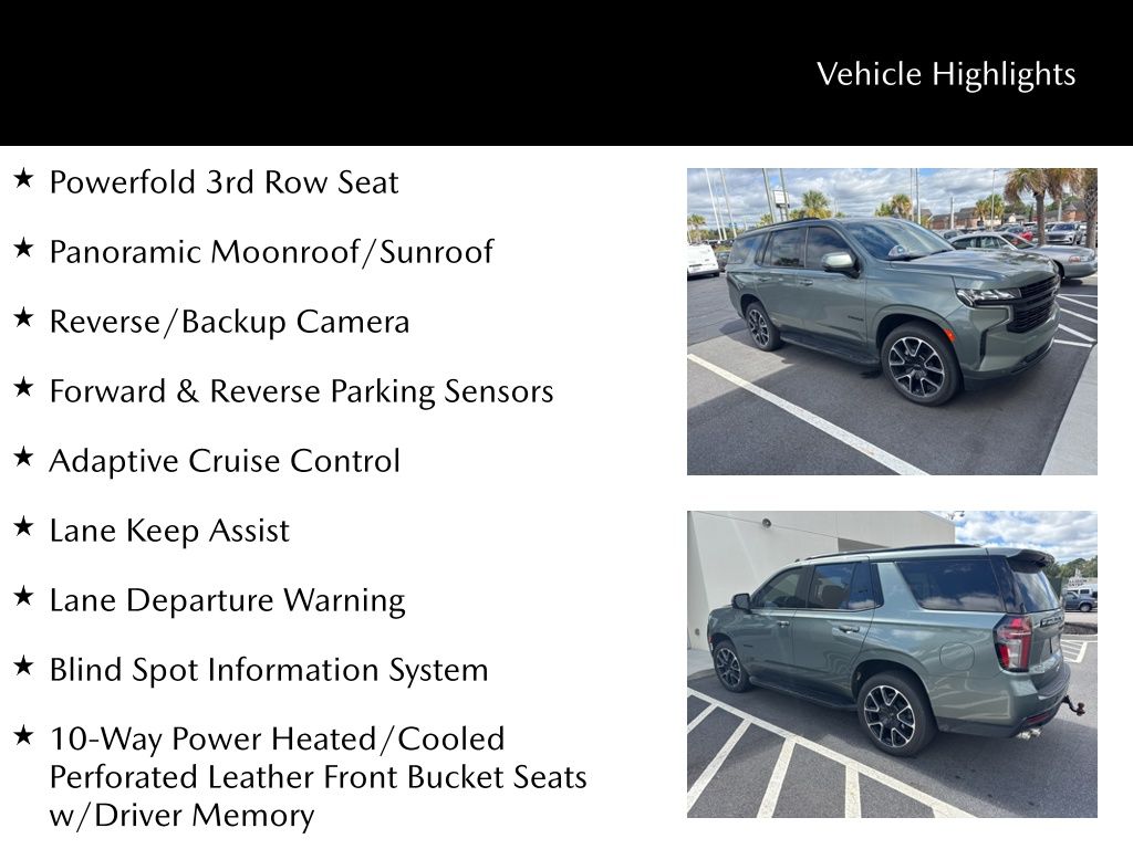 2023 Chevrolet Tahoe 2WD RST
