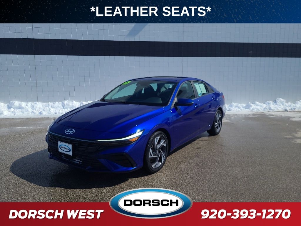 used 2025 Hyundai Elantra Hybrid car, priced at $23,904
