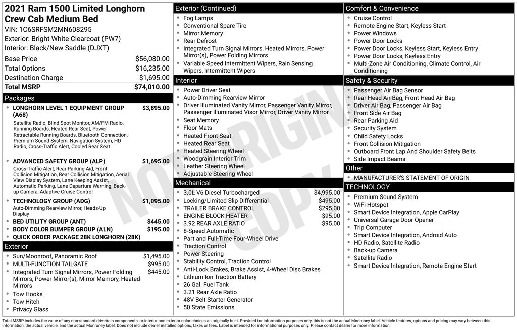 Used 2021 Ram 1500 Truck