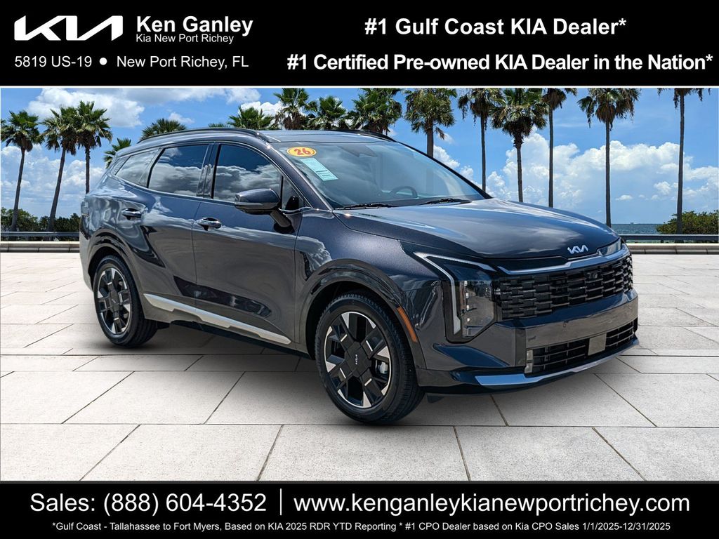 Panthera Metal Gray 2026 Kia Sportage SUV / Crossover Front-Wheel Drive 8-Speed Automatic