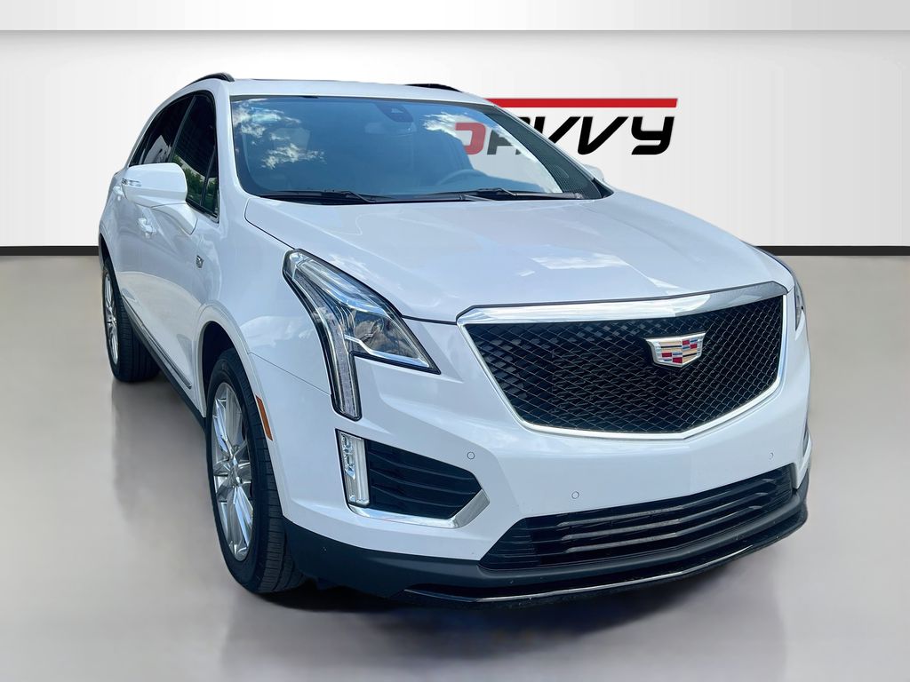 Crystal White Tricoat 2022 Cadillac XT5 SUV / Crossover Four-Wheel Drive 9-Speed Automatic