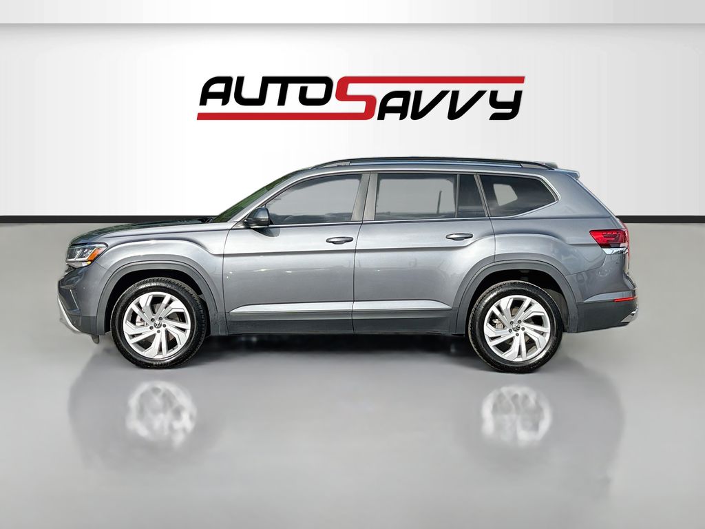 2021 Volkswagen Atlas 3.6L V6 SE w/Technology Gray at Bravo Nissan