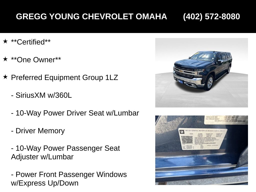 Used 2021 Chevrolet Silverado 1500 Truck