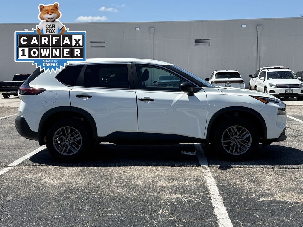 2023 Nissan Rogue S White at Westside Lexus