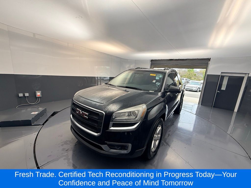 Carbon Black Metallic 2014 GMC Acadia SLE-2 FWD SUV / Crossover Front-Wheel Drive 6-Speed Automatic
