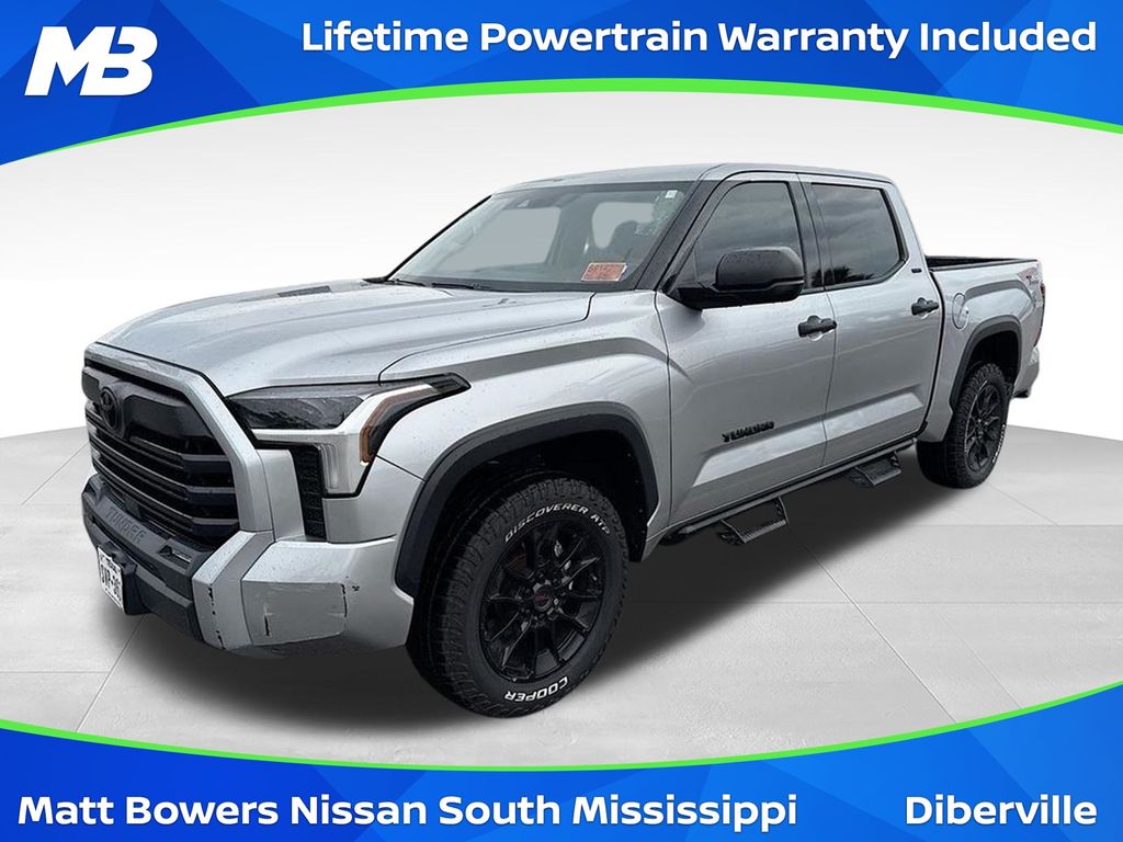 Celestial Silver Metallic 2023 Toyota Tundra Pickup Truck Four-Wheel Drive Automatic