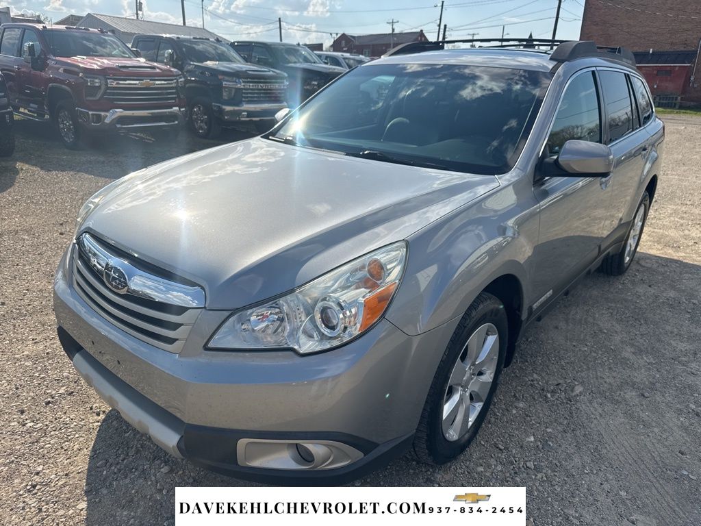 Gray (Steel Silver Metallic) 2010 Subaru Outback 2.5i Limited Wagon All-Wheel Drive Continuously Variable Transmission