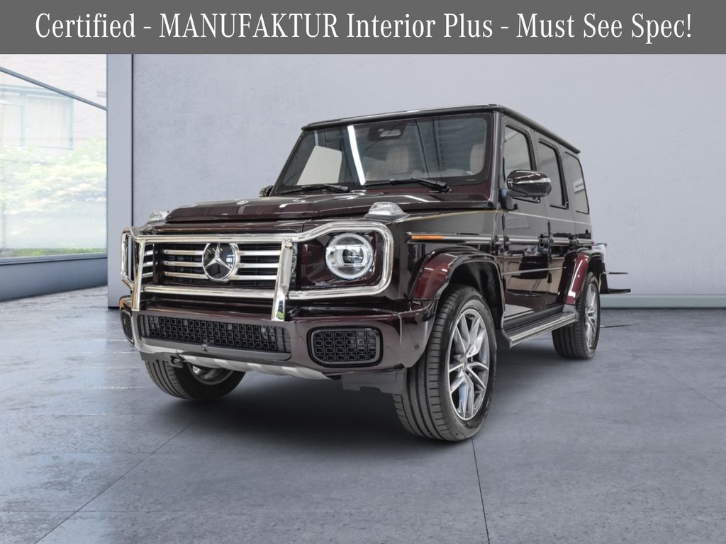 Rubellite Red Metallic 2025 Mercedes-Benz G-Class SUV / Crossover All-Wheel Drive 9-Speed Automatic