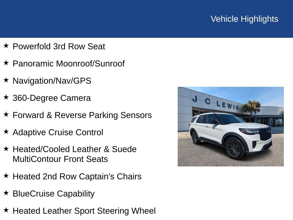 2025 Ford Explorer ST