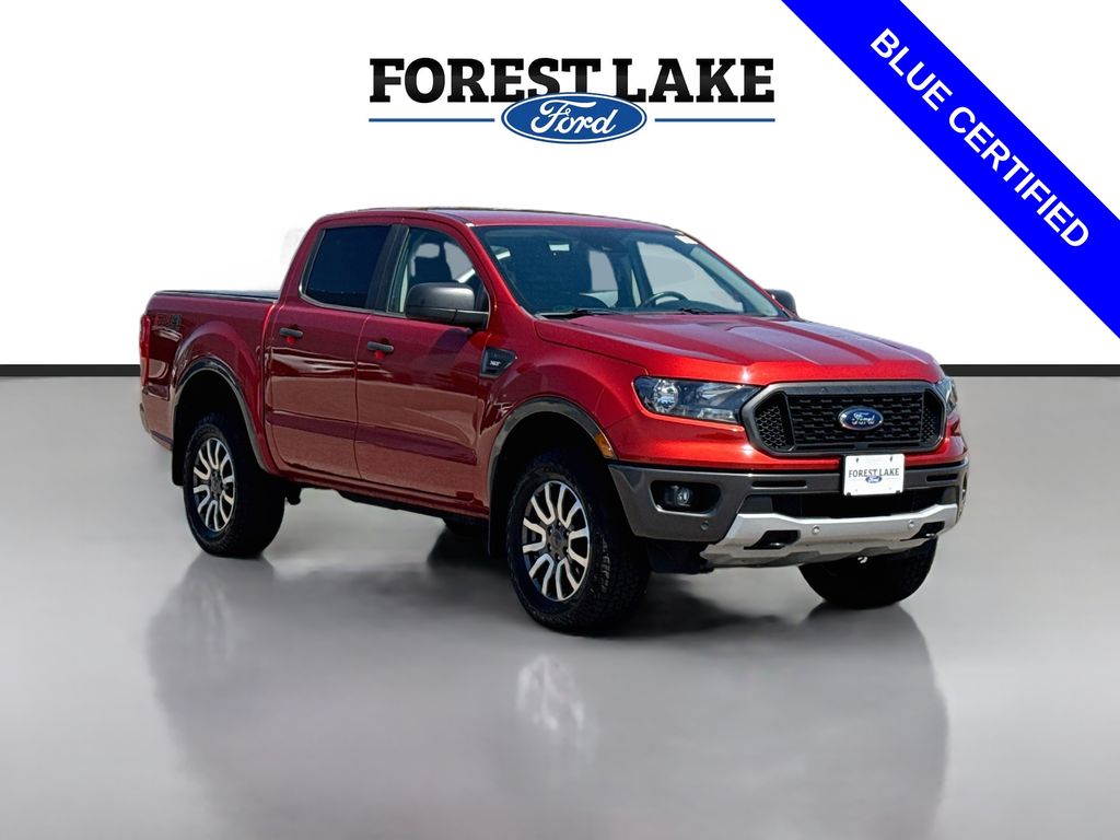 Chili Pepper Red 2019 Ford Ranger Pickup Truck Four-Wheel Drive Automatic