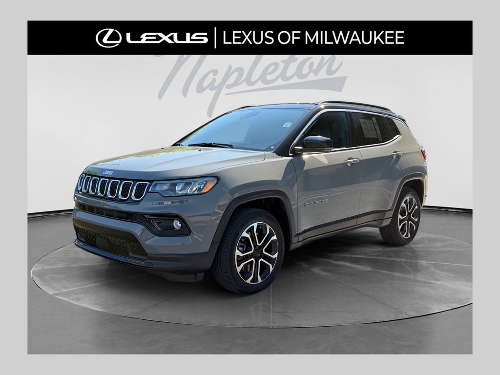 Sting-Gray Clearcoat 2023 Jeep Compass SUV / Crossover Four-Wheel Drive 8-Speed Automatic