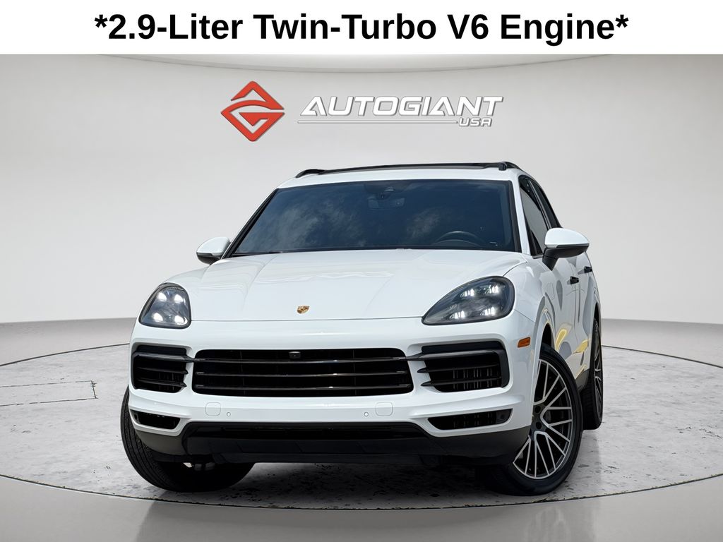 White 2021 Porsche Cayenne S AWD SUV / Crossover All-Wheel Drive 8-Speed Automatic